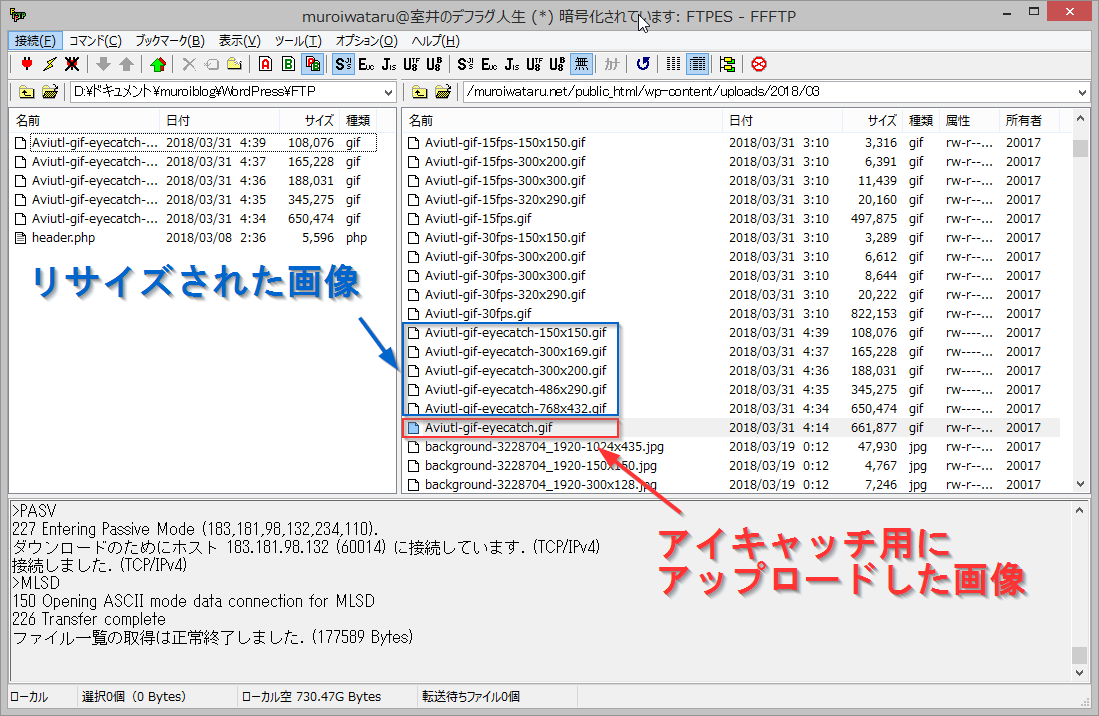 Wordpressでgifアニメをサムネイルにする方法 Muroi Log