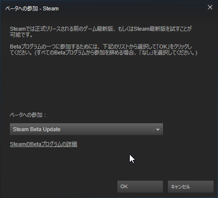 Steam Bata Update